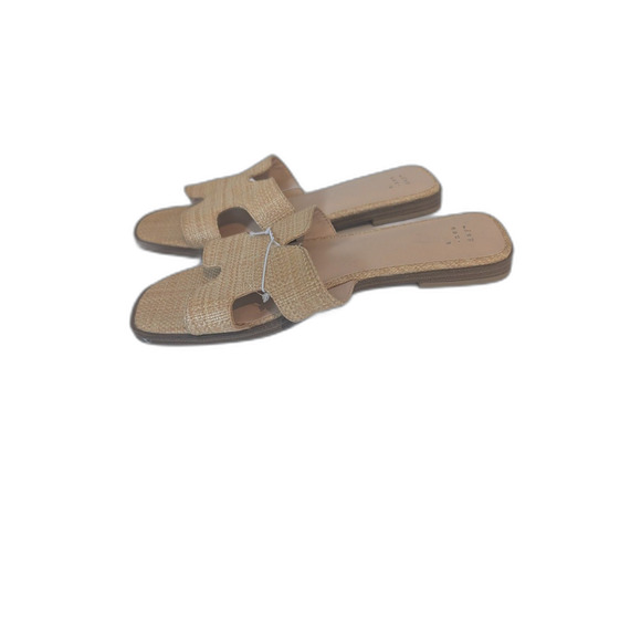 Women's A New Day Nina Sandals Tan Size 8 W - Picture 4 of 6